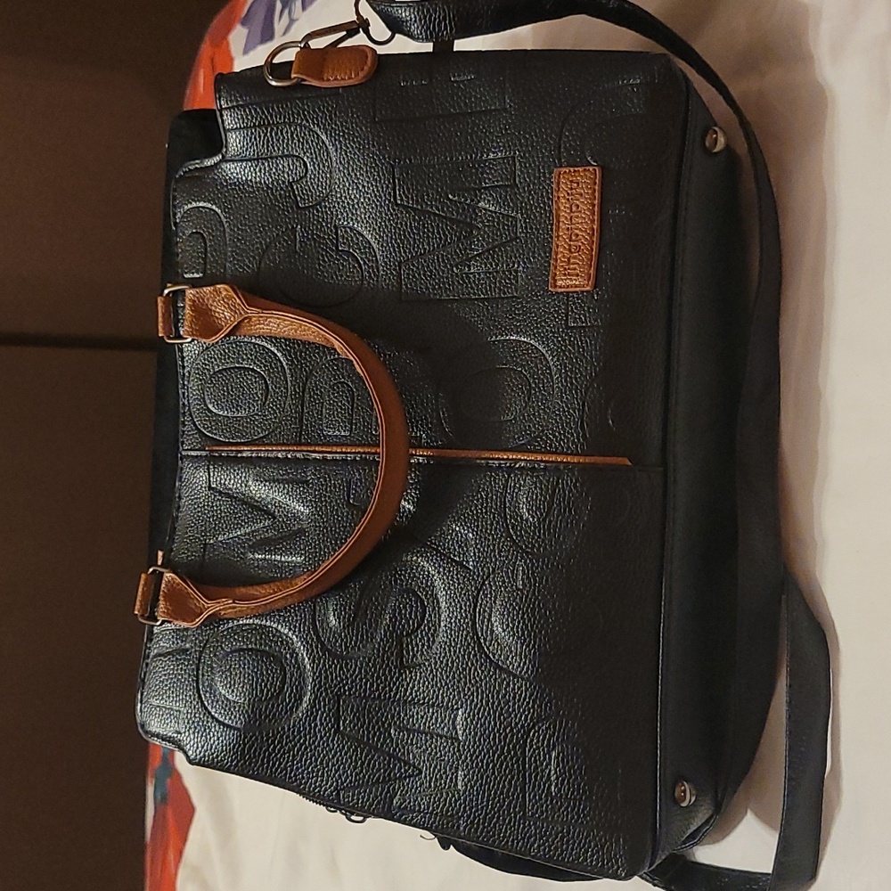 jinpin piju faxu leather bag
